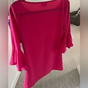 Top It Off Hot pink dress